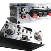 MagicVoice YW-191L 12 Volt 100 Watt Motosiklet Bluetooth Amfi thumbnail 2