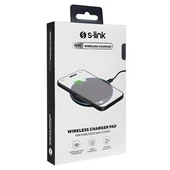 S-link SL-CWF65 Mobil Telefon Uyumlu 15W LED Logo PRM Siyah Kablosuz Şarj Cihazı - 4