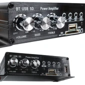 MagicVoice YW-406L 12 Volt 100 Watt Motosiklet Bluetooth Amfi thumbnail 4