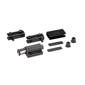 Cam Kapak Menteşesi Tekli İticili Mıknatıslı Çıtçıt Takım Siyah - 1