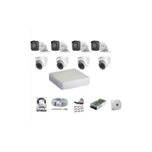 Haikon 8 Kameralı Güvenlik Kamera Hazır Set 1tb 7/24 Hdd-1tb Kayıt Kapasiteli Sistem thumbnail 1