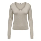 Kadın V Yaka Triko Kazak 15333990 thumbnail 2