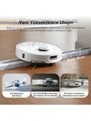 Roborock Qrevo Curv Akıllı Robot Süpürge Beyaz thumbnail 5