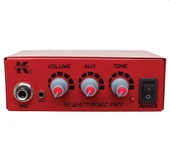 Magicvoice 12 Volt 40 Watt Mini Metal Kasa Pazarcı Anfisi thumbnail 2