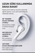 iPhone İçin Lightning Girişli Kablolu Kulaklık  Tak Çalıştır  Mikrofonlu EP3 - 4