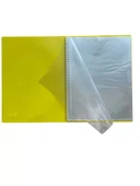 Spiralli Sunum Dosyası 20 Yaprak, Sarı thumbnail 2