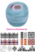 Kaplan Etamin Ve Kanaviçe İpi 8 No Kod/Renk: 941 - Royaleks - 2