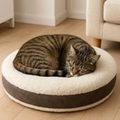 İçi Dolgulu Tombul Kedi Yastığı 40 cm x 15 cm - 3