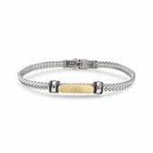 Maltese Cross Çelik Hasır Örgülü Ayarlanabilir Bileklik 31831G5D1M thumbnail 1