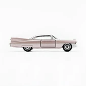 Matchbox Koleksiyon Araçlar 1959 CADILLAC COUPE DE VILLE GBJ48 - JCL29 - 5