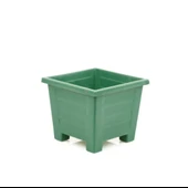 Omnipazar  SY-5845 Dekoratif Plastik Kare Ayaklı Saksı 3,5 Litre No 2 thumbnail 3