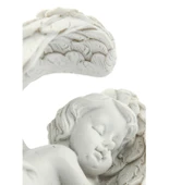 Uyuyan Kanatlı  Melek Biblo  10cm Polyester - 2