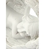 Uyuyan Kanatlı  Melek Biblo  10cm Polyester - 3