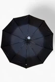 10 Telli Full Otomatik El Fenerli Şemsiye 95 Cm Çap 33 Cm Kapalı Boyut Çanta Boy Çelik Telli - 3
