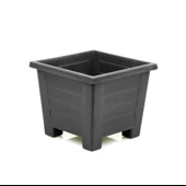 Omnipazar  SY-5847 Dekoratif Plastik Kare Ayaklı Saksı 15 Litre No 4 thumbnail 3