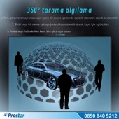 4 Kameralı 3K Ultra HD WIFI GPS Park Modu Özellikli 360 Kamera Seti thumbnail 4