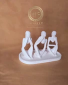Minelly Absract Trio Tray - 3