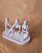 Minelly Absract Trio Tray - 4