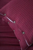 Cottonest Çift Kişilik  Yatak Örtüsü Seti 2 Yastıklı Düğme Detaylı - 1