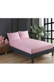 Cottonest Pamuk Saten Lastikli Çarşaf Seti 2 Yastıklı 180 x 200 - 1