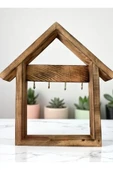 Leur Home Ev Şeklinde Mini Anahtarlık Raf thumbnail 3