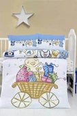 Cottonest BEBEK NEVRESİM SETİ % 100 PAMUK - 1