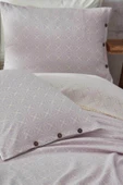 Cottonest ÇİFT KİŞİLİK YATAK ÖRTÜSÜ SETİ İKİ YASTIKLI SAÇAKLI - 1