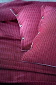 Cottonest Çift Kişilik  Yatak Örtüsü Seti 2 Yastıklı Düğme Detaylı - 2