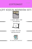 Cottonest BEBEK NEVRESİM SETİ % 100 PAMUK - 3