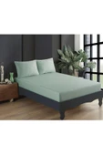 Cottonest Pamuk Saten Lastikli Çarşaf Seti 2 Yastıklı 180 x 200 - 1