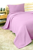 Cottonest Tek Kişilik Yatak Örtüsü Pİke 1 Adet Yastık Kılıfı - 1