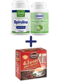 Ersağ SPİRULİNA, GİNKGO BİLOBA ALANA 4 Ü 1 ARADA KAHVE YUMUŞAK İÇİM (TEK İÇİMLİK) HEDİYE - 1