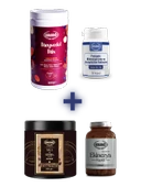 Ersağ MEYVEDOL MİX, PROBİYOTİK MİKROORGANİZMA ASCOPHYLLUM NODOSUM ALANA MACA HİNDİBA İÇERİKLİ KAHVE TOZ 350 GR VE EKİNEZYA KAPSÜL HEDİYE - 1