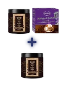 Ersağ MACA HİNDİBA İÇERİKLİ KAHVE TOZ 350 GR VE KOLLAJENLİ KAHVE ALANA MACA HİNDİBA İÇERİKLİ KAHVE TOZ 350 GR HEDİYE - 1