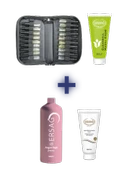Ersağ 412 KOD PARFÜM TESTIR ÇANTASI (3 ML), CLEAN BALL MASAJ KREMİ 200 ML ALANA ARGAN YAĞLI ŞAMPUAN 1000 ML VE ARGAN YAĞLI NEMLENDİRİCİ LOSYON 100 ML HEDİYE - 1