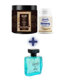 Ersağ GİNSENG,MACA HİNDİBA İÇERİKLİ KAHVE TOZ 350 GR ALANA BKR ERKEK PARFÜMÜ 100 CC HEDİYE - 1