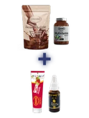 Ersağ SICAK ÇİKOLATA 250 GR, MULTİVİTAMİN KAPSÜL ALANA ÇİLEKLİ DİŞ MACUNU 75 ML VE SIVI PROPOLİS 30 ML HEDİYE - 1