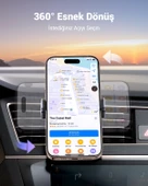 UGREEN Araç İçi Telefon Tutucu 360 Derece Dönebilir Air Vent, 10422 - 6
