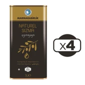 Marmarabirlik Naturel Sızma Zeytinyağı 3 Lt x 4 Adet - 2