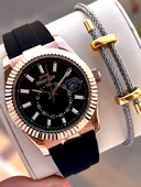 Slazenger İtalyan Bileklik Setli 2 Yıl Garantili Suya Dayanıklı VS.BLKT.0567 thumbnail 1