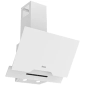 Ferre D064-SA DC İnverter Motor 36 dB Ultra Sessiz Yatık Cam Davlumbaz - Beyaz - 1