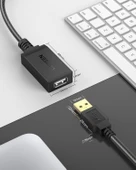 UGREEN USB 2.0 Uzatma Kablosu ile aktif Wi-Fi amplifikatör, 5 m, 10319 - 7