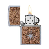 Zippo Woodchuck Compass 49055 (8-1) Çakmak thumbnail 2