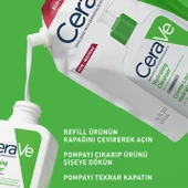 CeraVe Hydrating Cleanser Normal ve Kuru Ciltlere Özel Yüz ve Vücut Nemlendirici Temizleyici Refill Dökme Poşet 473 ml - 3