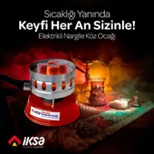 Yuvarlak Galvaniz Elektrikli Nargile Köz Ocağı - 1