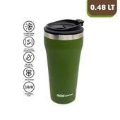 Rox Camping 0191 Kahve Termosu 0.48 Lt - Yeşil - 1