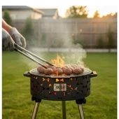 Katlanabilir Lüks Mangal No 2 Orta Boy - 3