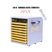 Evo15 PROs - 15 kw Kumandalı ve Dijital Endüstriyel Elektrikli Fanlı Isıtıcı - 1