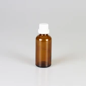 Amber Cam Şişe, İçten Damlalıklı Şişe 50ml - 5