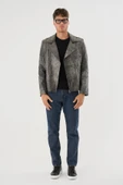 Ryder Gri Erkek Deri Mont - 2
